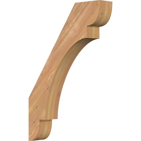 Ekena Millwork 3 1/2"W x 18"D x 26"H Olympic Smooth Knee Brace, Western Red Cedar BRC04X18X26OLY00SWR - main